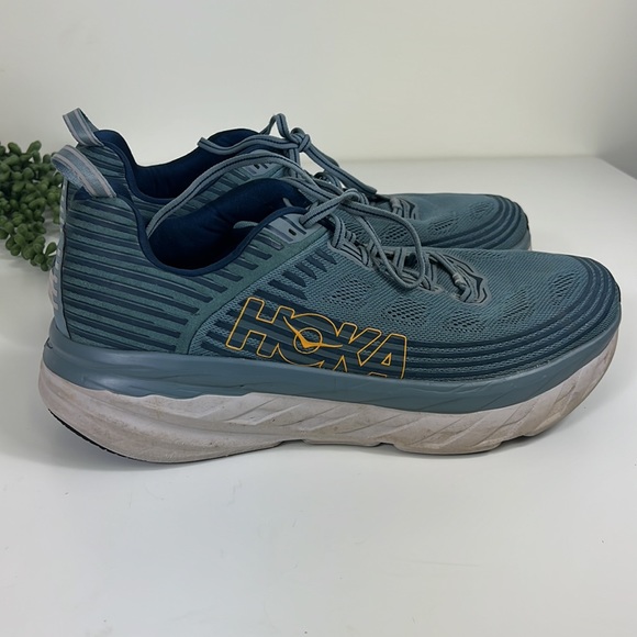 Hoka One One Blue Mens Sneakers, 12.5 - Picture 2 of 7